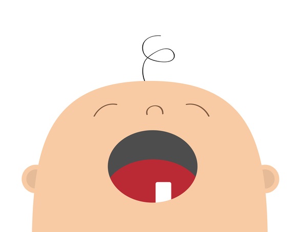 Бебето се ражда със зъбче 