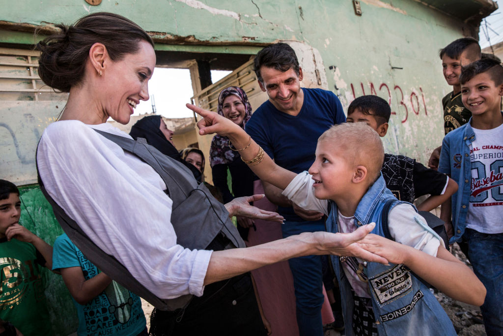 Анджелина Джоли със специална мисия в Ирак 