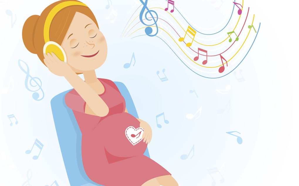 Бебето в утробата обича класическа музика  