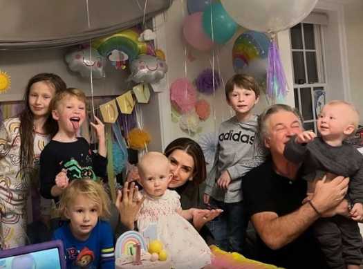 Алек Болдуин и Хилария  празнуват първия рожден ден на дъщеря си