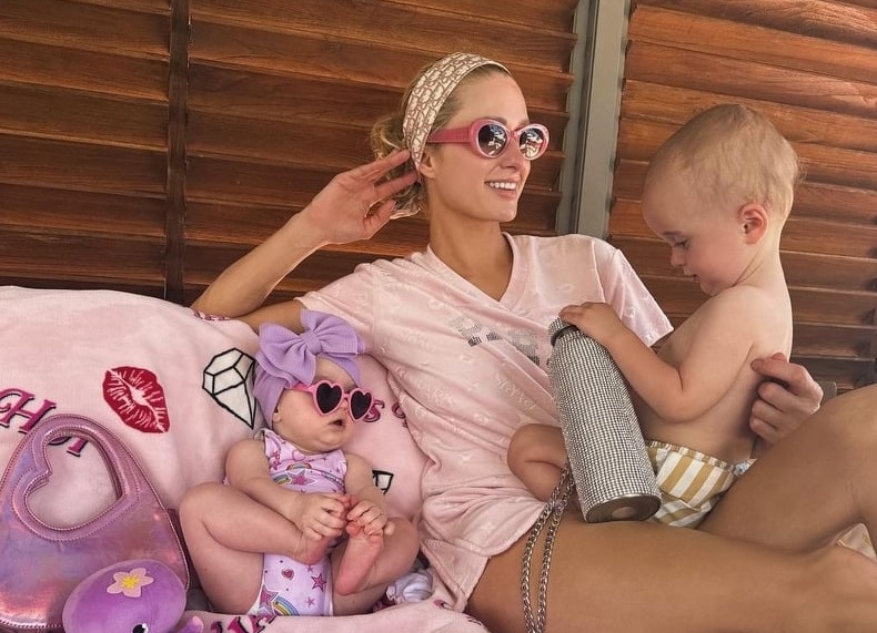 Парис Хилтън почива на Хавай с децата