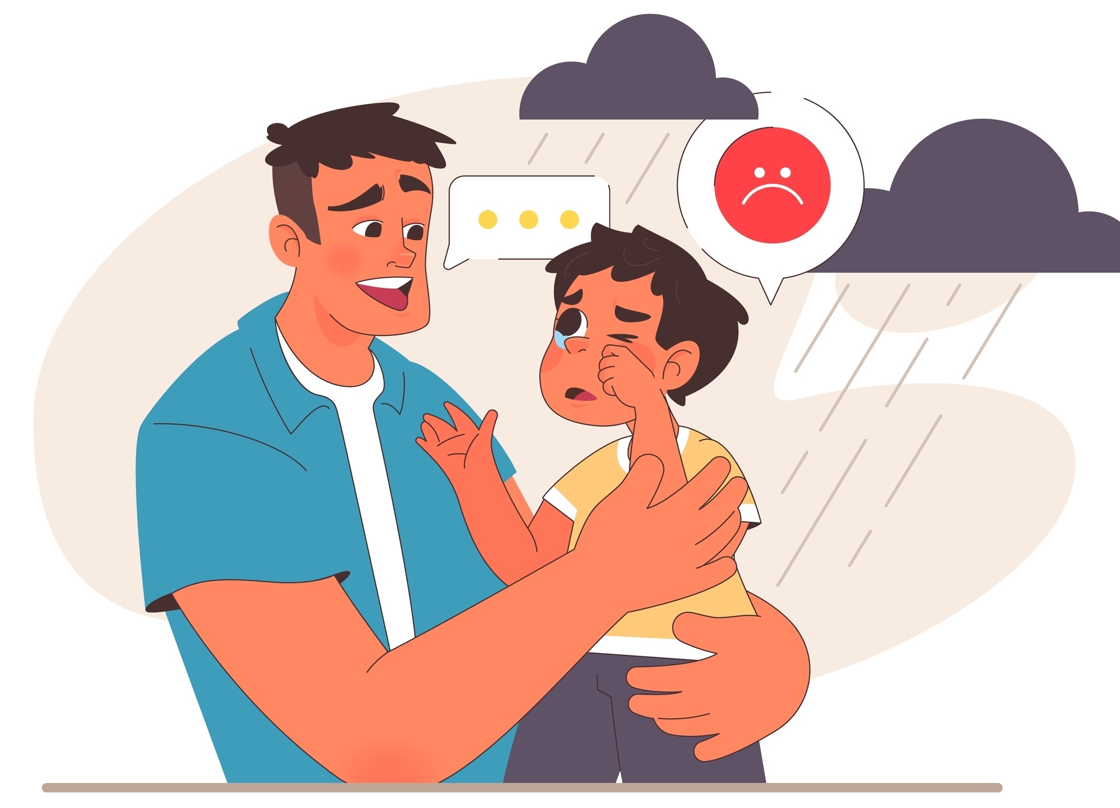 Как да предпазите детето от собствените страхове