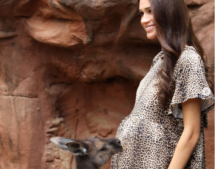 Австралийски зоопарк сложи восъчна фигура на бременната Меган Маркъл 