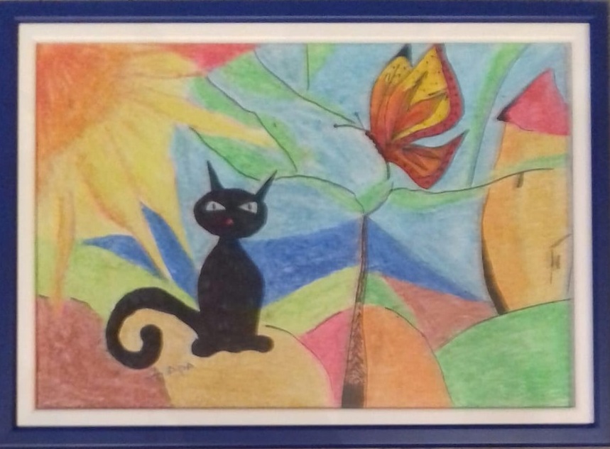 Коте и пеперуда 