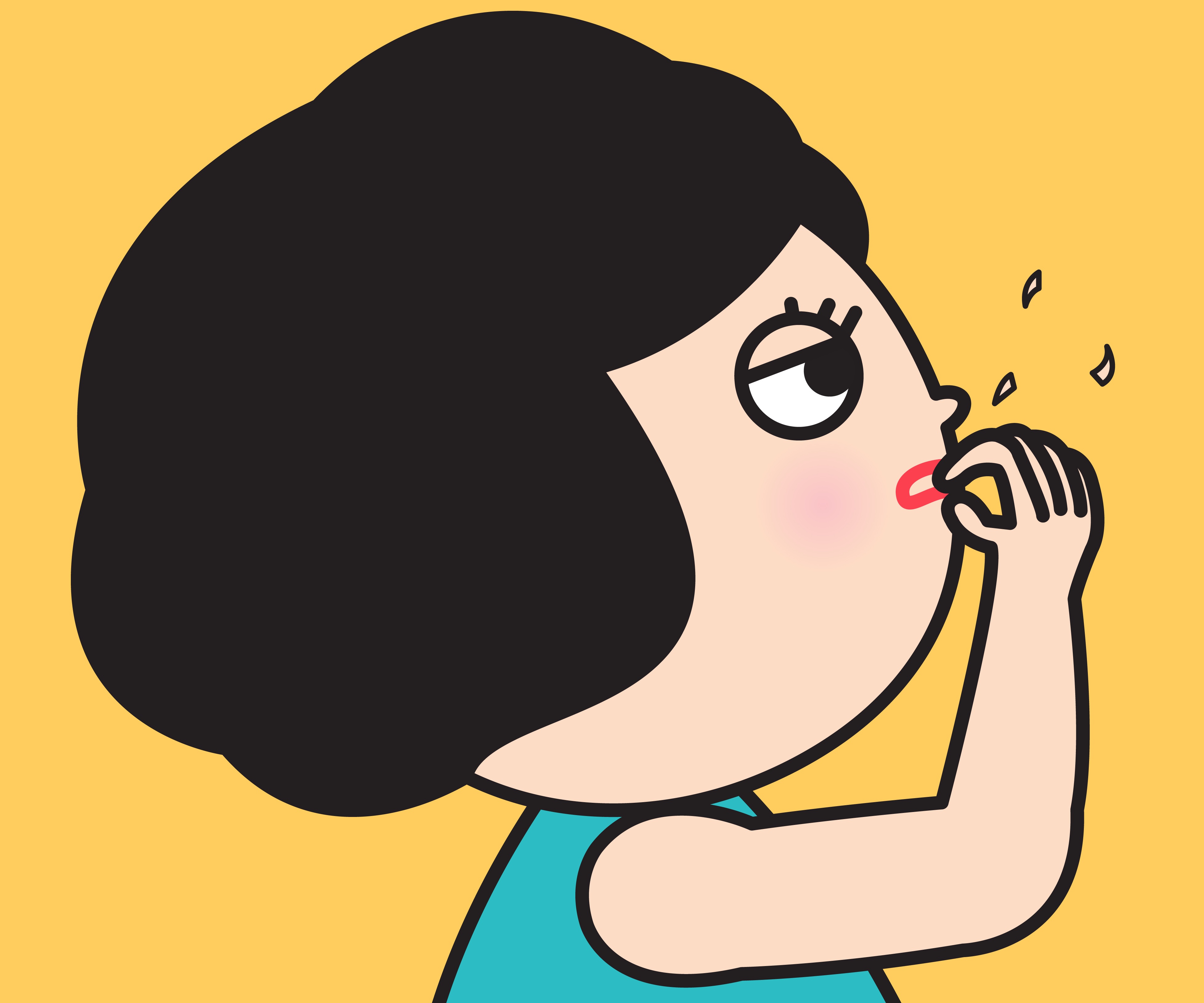 Детето си гризе ноктите 