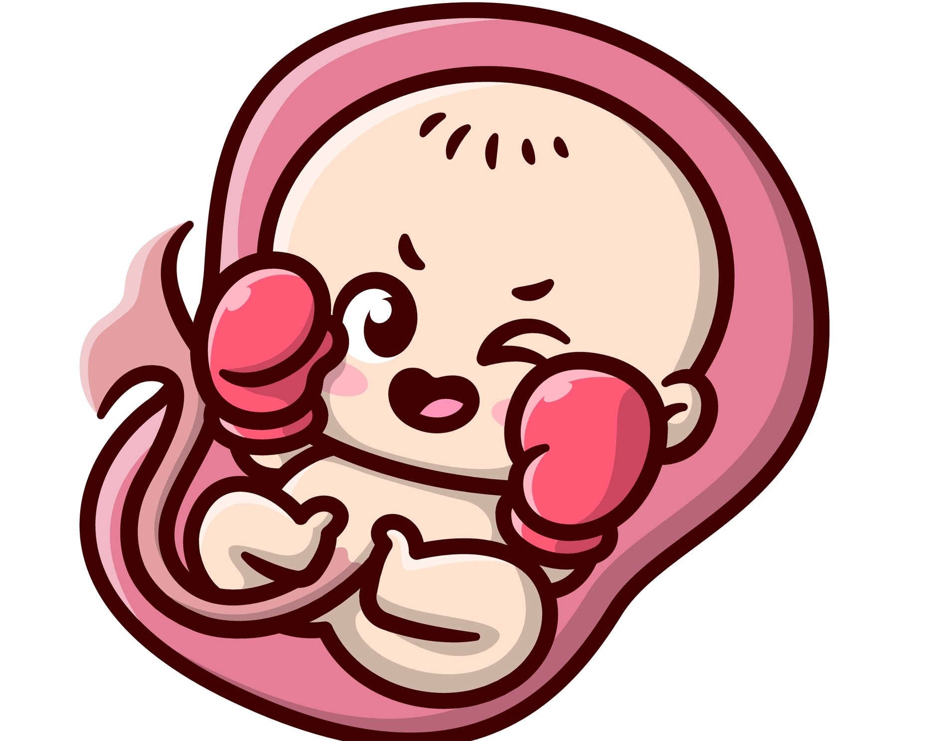 Как се забавлява бебето в утробата