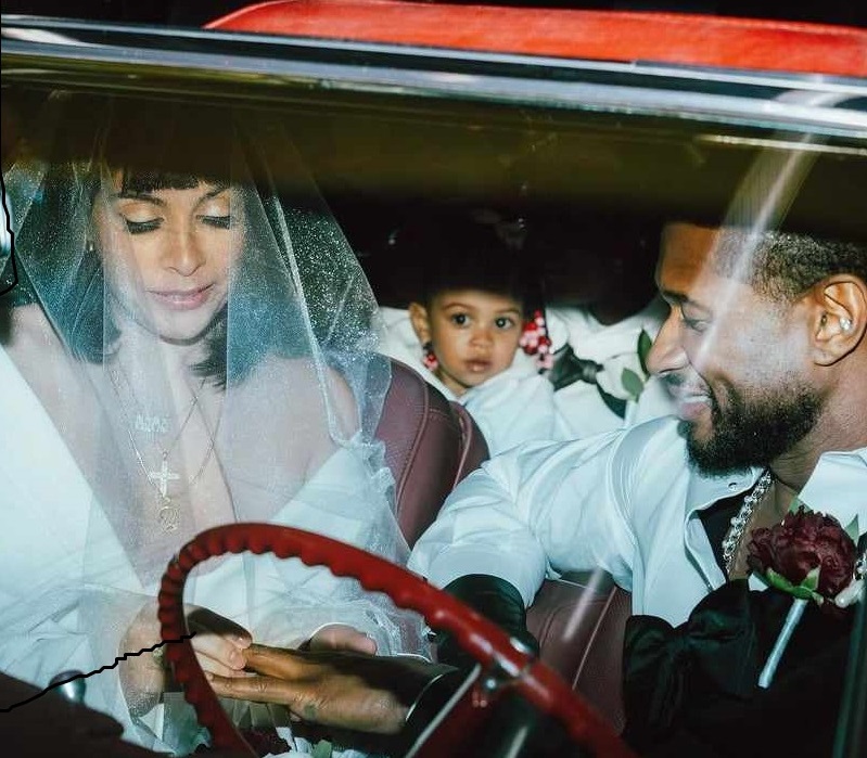 Ъшър с нова сватбена фотосесия 