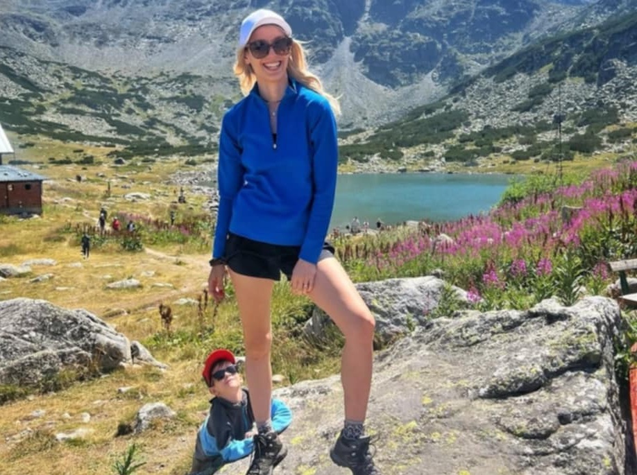 Луиза Григорова и Бран катерят планини 