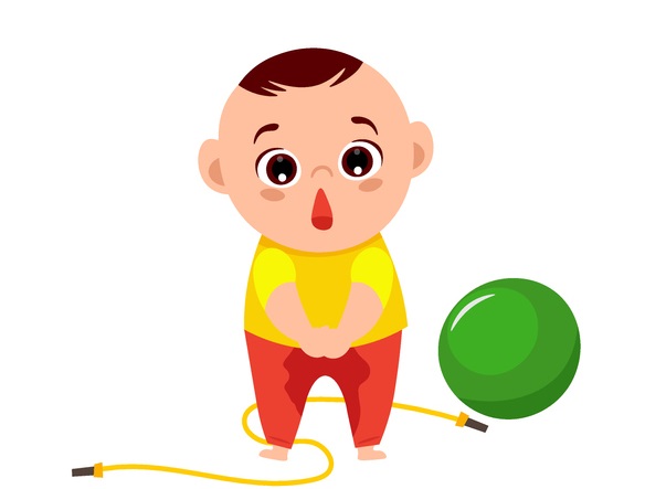 Детето си намокри гащите