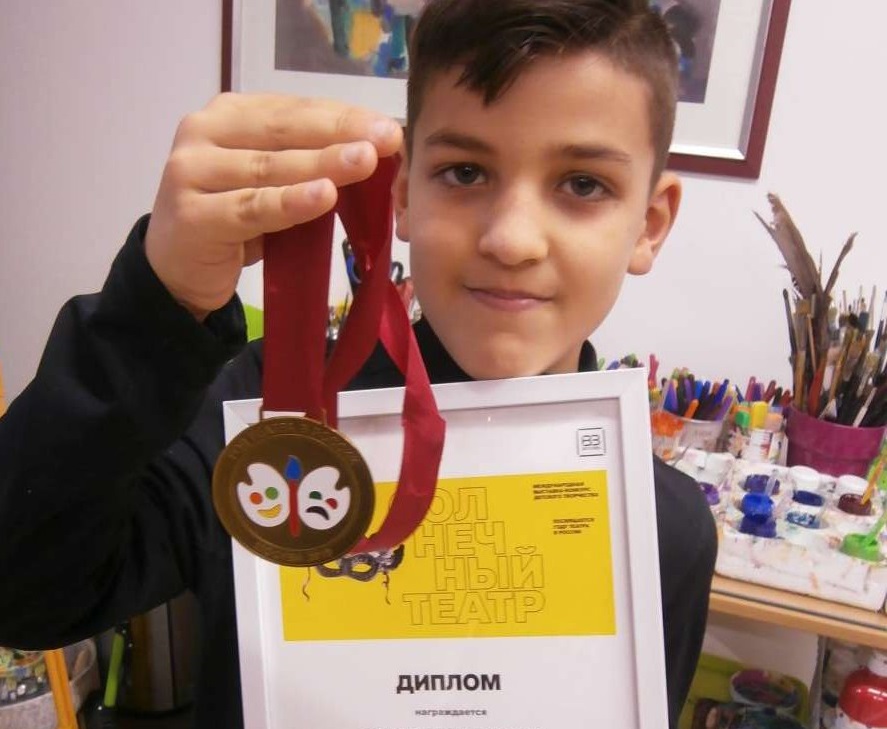 7-годишен художник с престижна международна награда  
