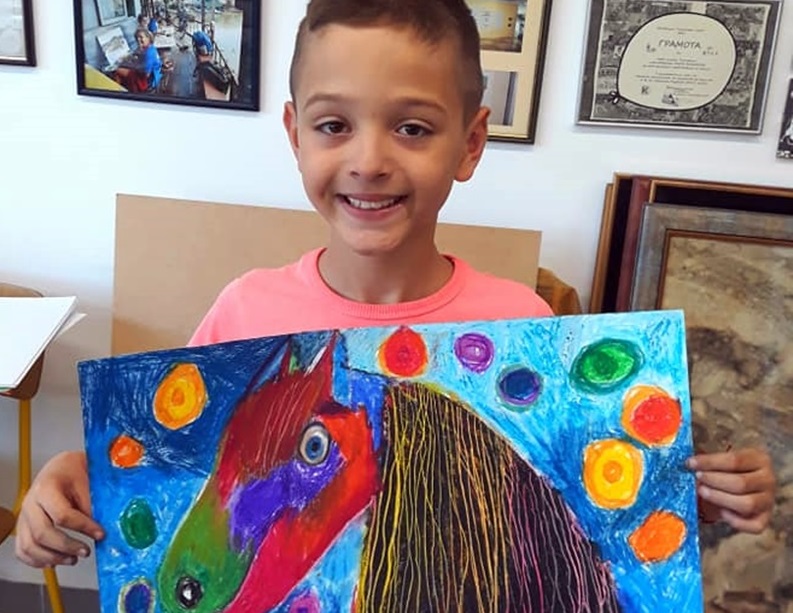 8-годишен  художник от Плевен  с най-високо отличие в международен конкурс  