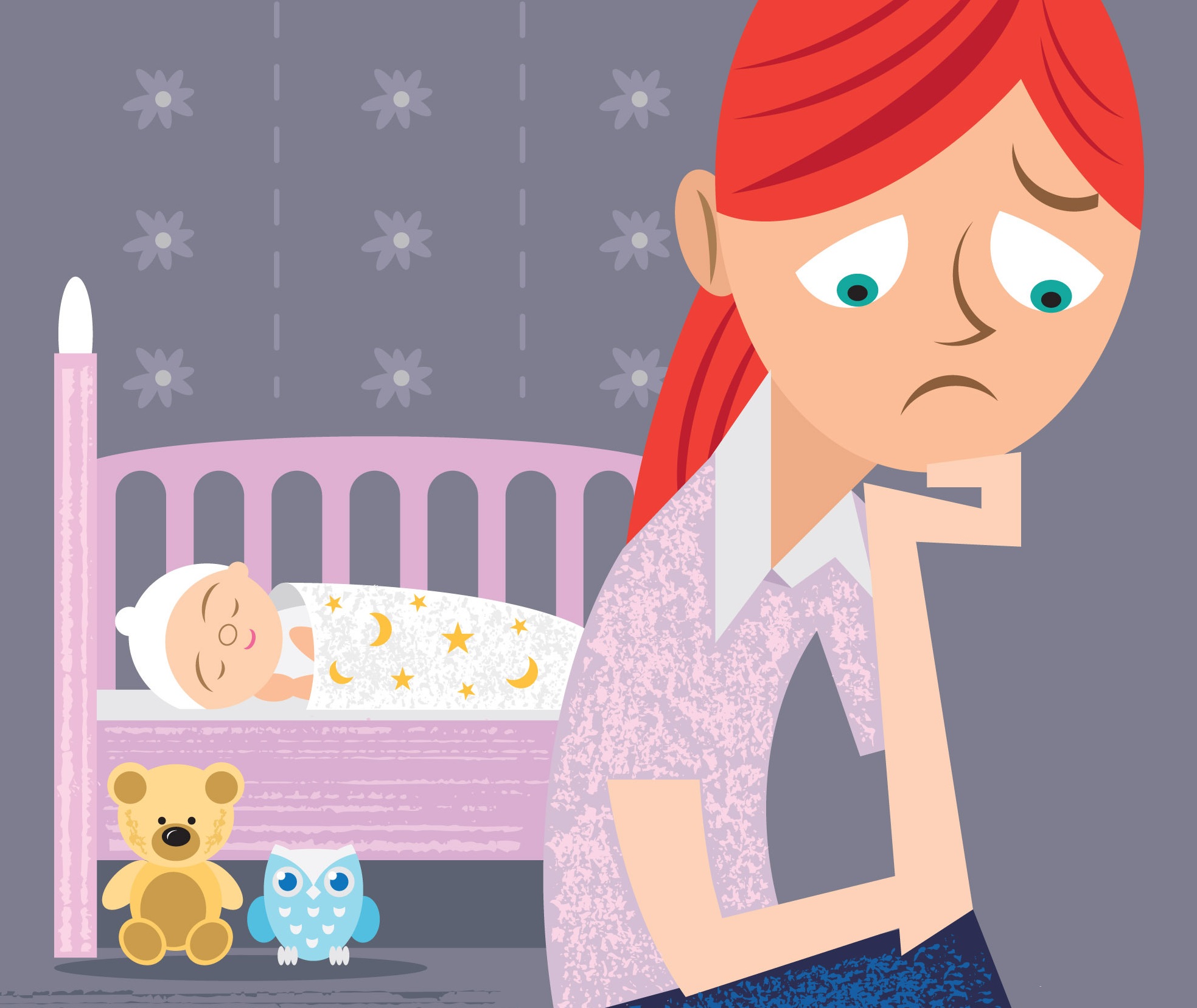 Какво трябва да правят татковците, когато майката страда от следродилна депресия 