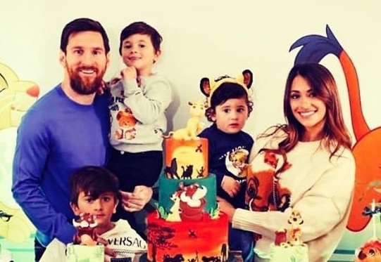 Лео Меси направи тематична вечер за 2-годишния си син  