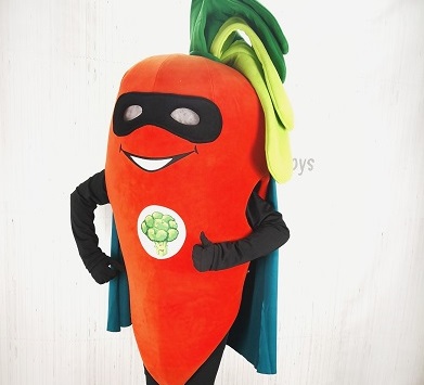 Морков-супергерой ще учи децата защо е важно да намалим хранителните  отпадъци 