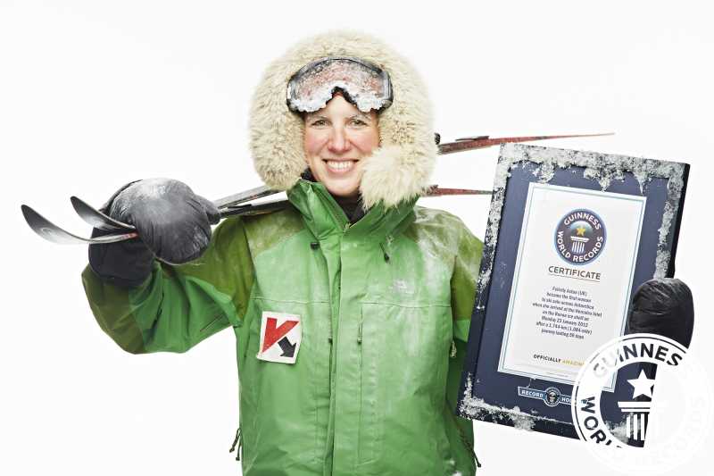 Жената, която прекоси Антарктика за 59 дни