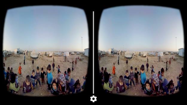 Виртуална реалност в помощ на деца бежанци 