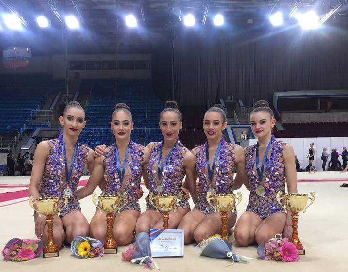 Злато за българския ансамбъл по художествена гимнастика в Москва  