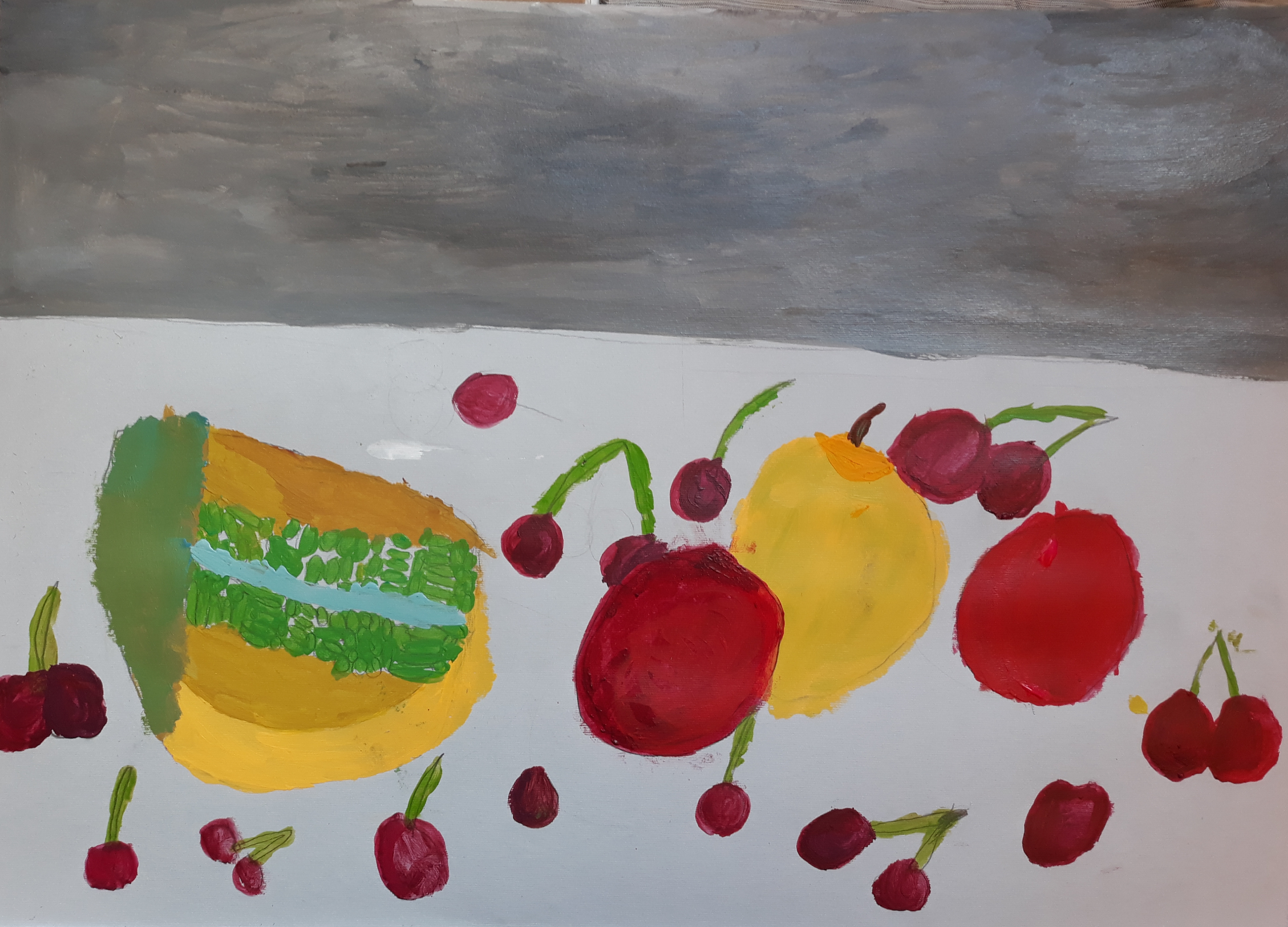 Натюрморт от един дъждовен летен ден