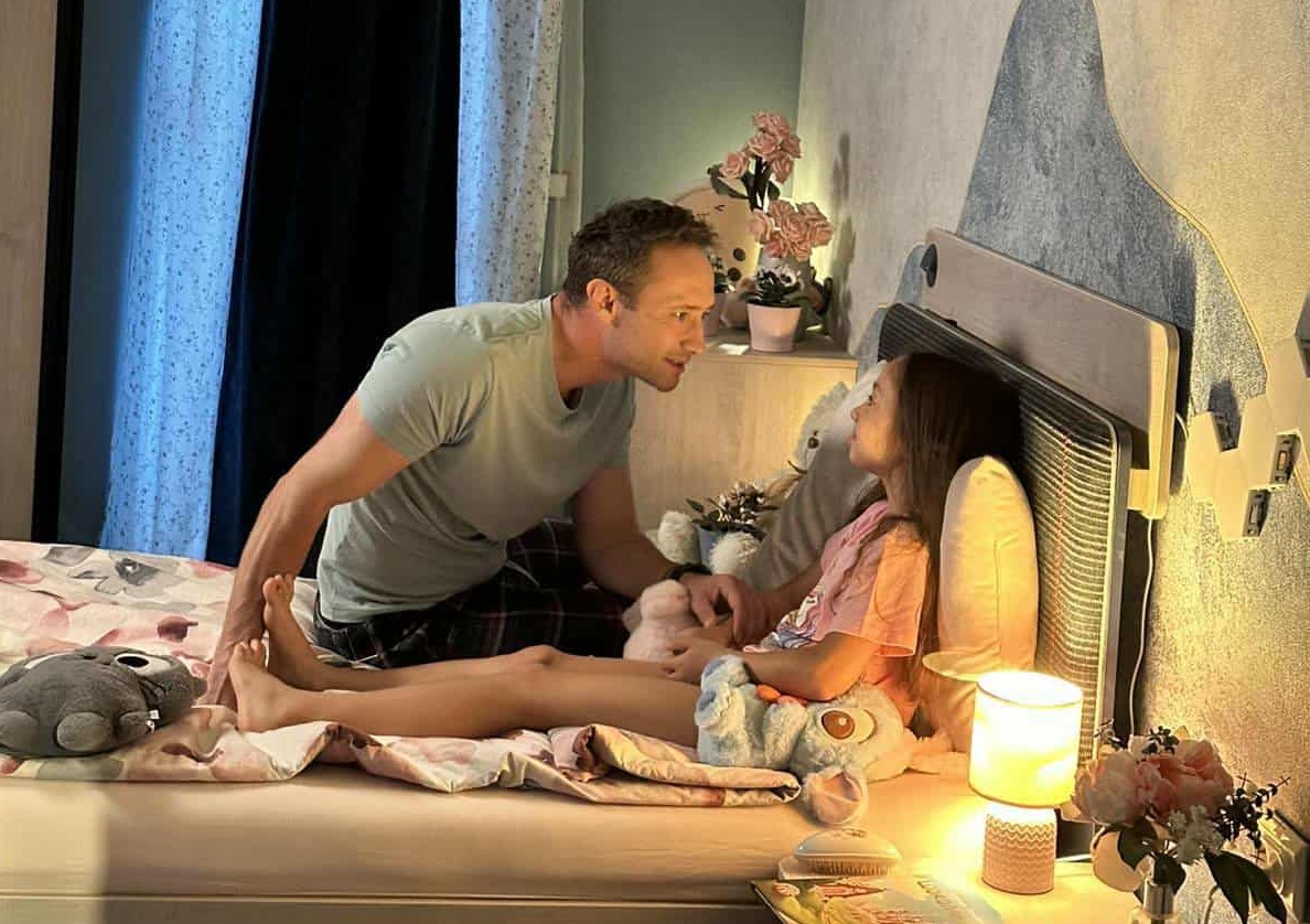 Дарин Ангелов и дъщеря му Дария в „Ема и Шоколандия“