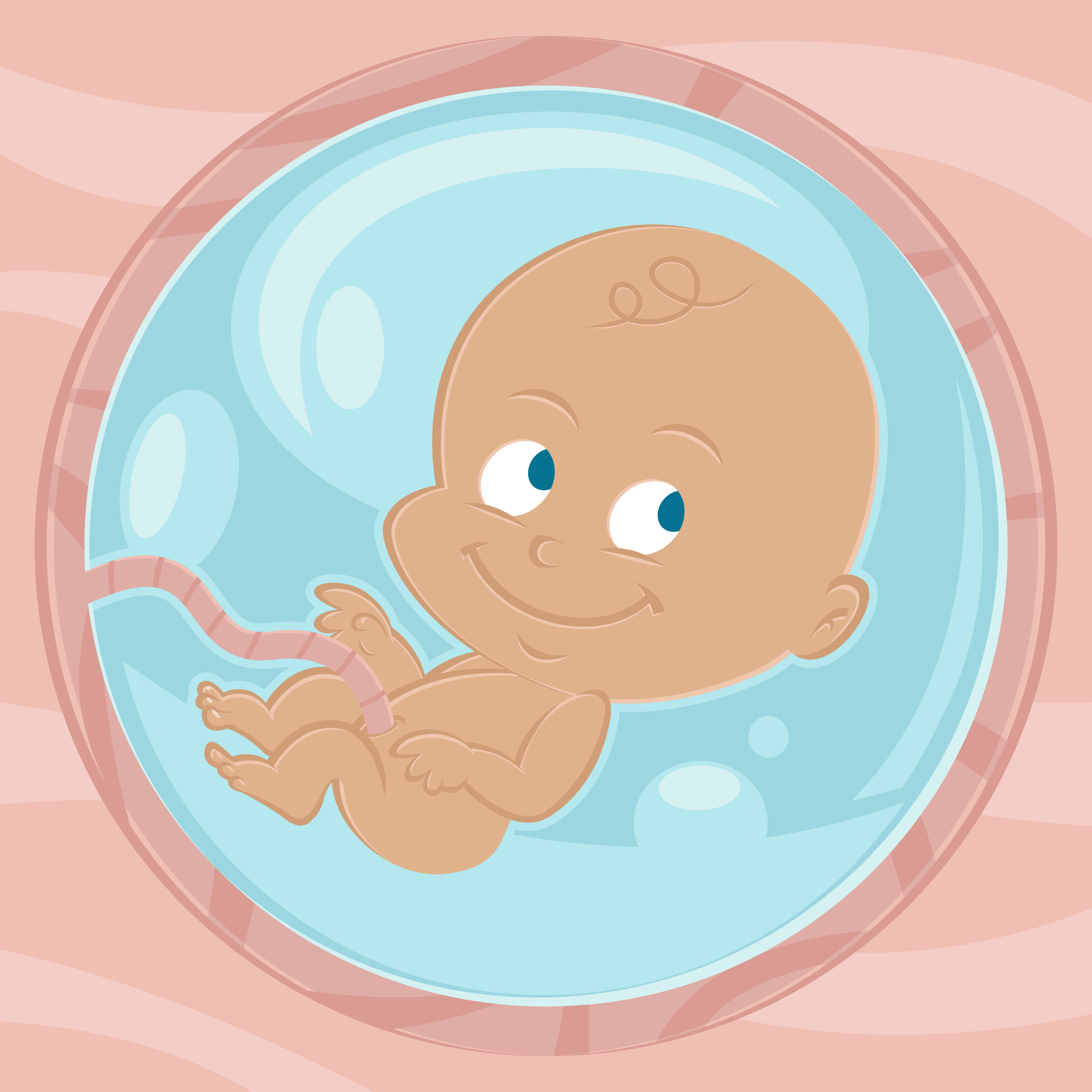 Учени откриха защо бебето рита в утробата 