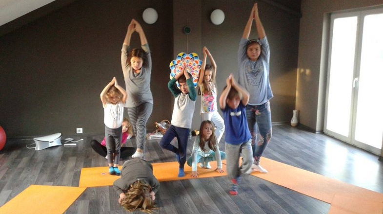 На йога с Пипи 