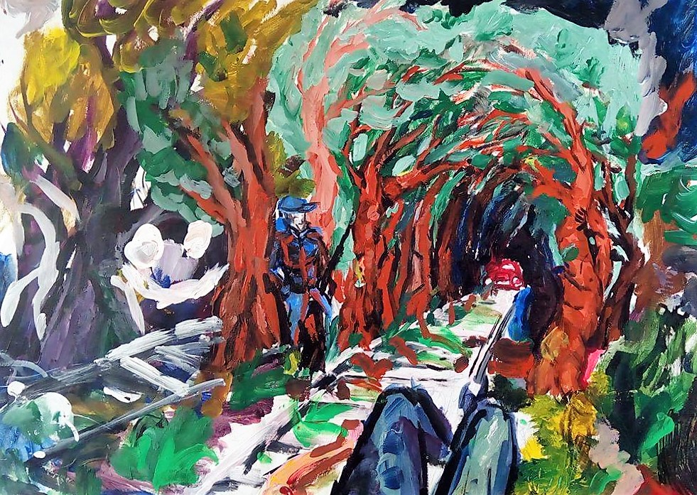 Мечтание, нарисувано от десетокласник