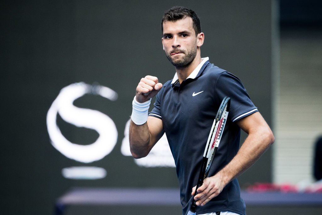 Григор Димитров се класира за втория кръг на тенистурнира в Пекин