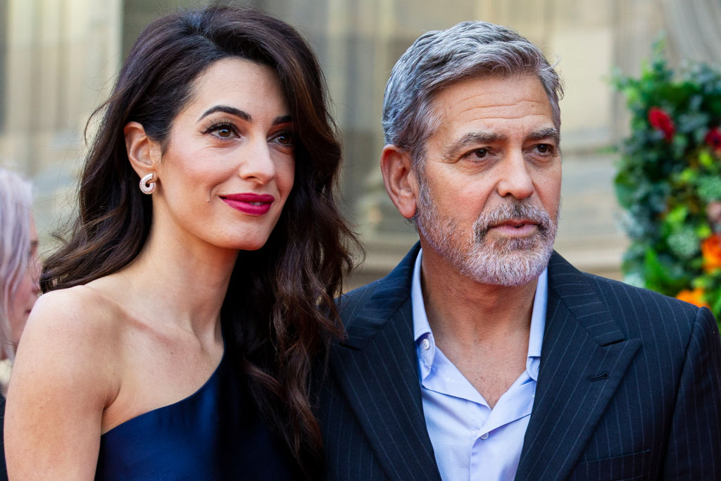 Клуни и 3-годишният му син дадоха интервю 