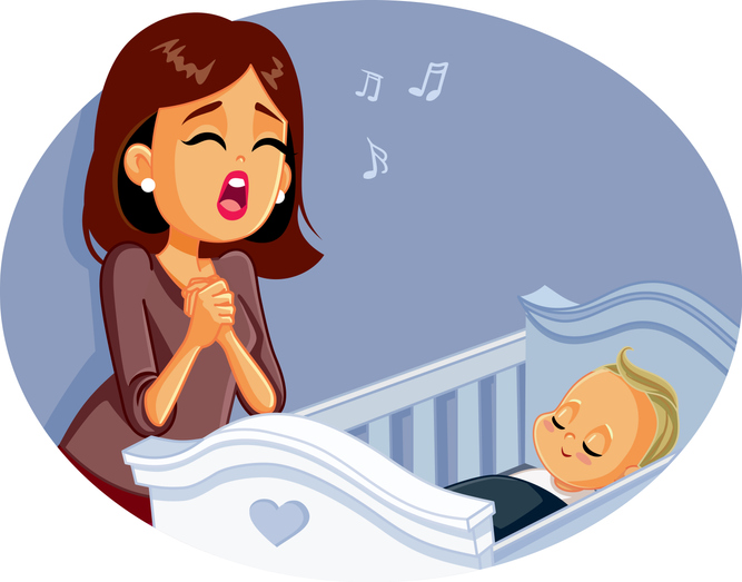 Защо е важно да пеете на бебето, дори е да е ужасно фалшиво 