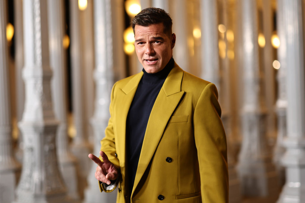 Рики Мартин с рядка поява със своите синове близнаци