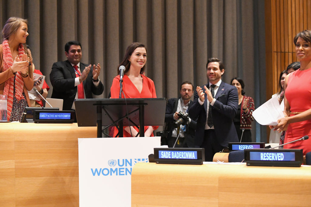 Ан Хатауей и речта ѝ пред ООН 