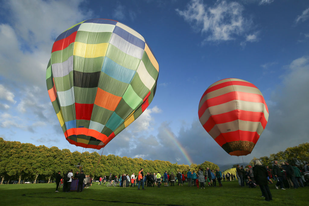 Фестивалът на балони с нагорещен въздух Wairarapa 2017 
