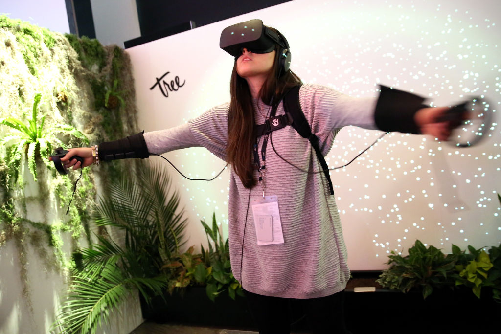 Демонстрация на виртуална реалност 