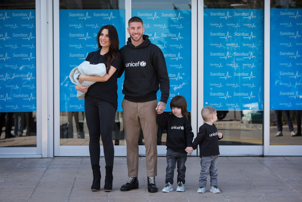 Капитанът на Реал Мадрид Серхио Рамос отново стана баща