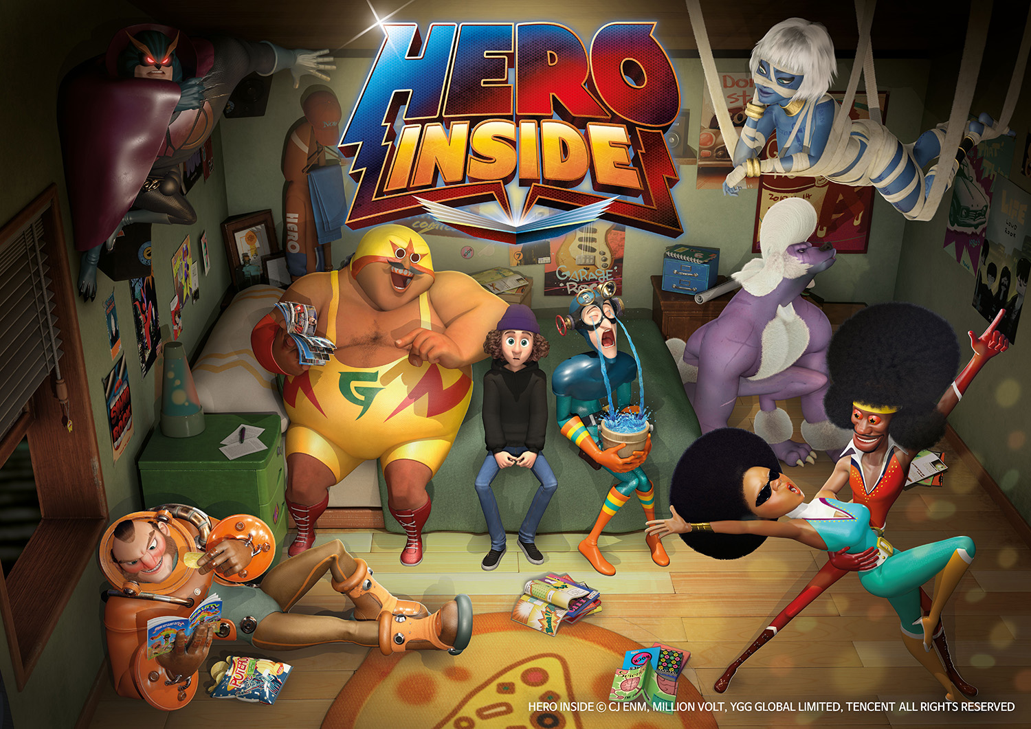 Анимационен маратон с любимите герои от Hero Inside – Сезон 1 