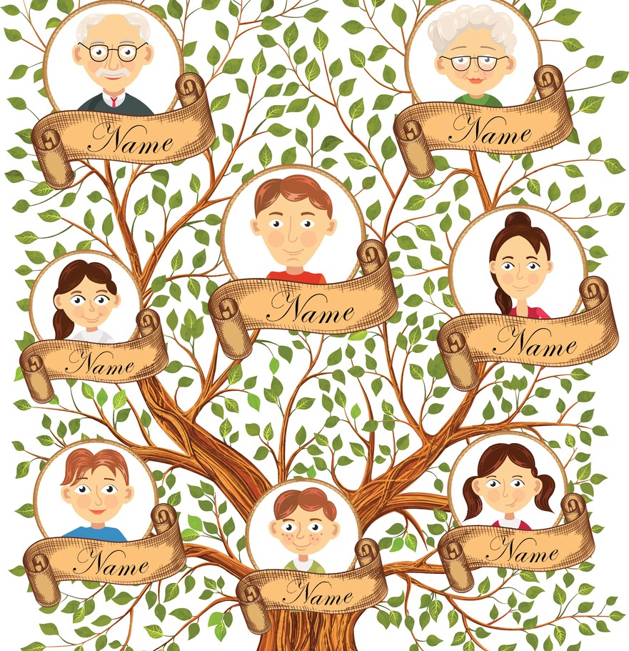 Семейната история - в родословно дърво 