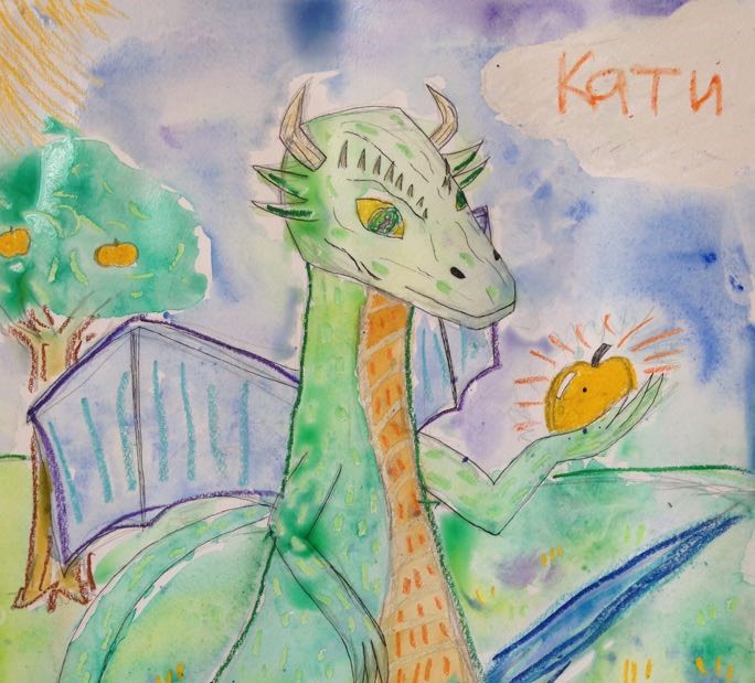 Как се рисува дракон 