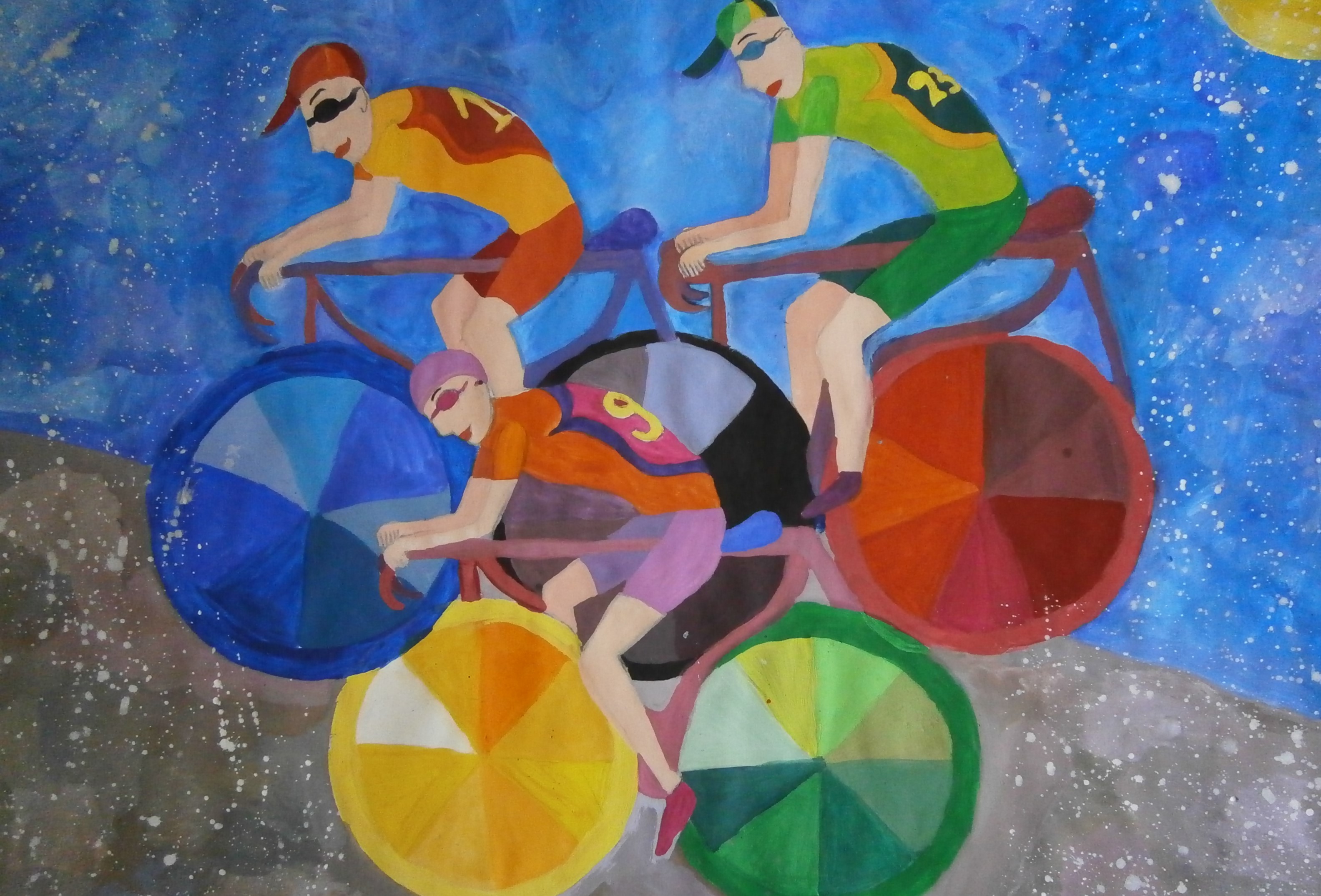 Колоездачи 