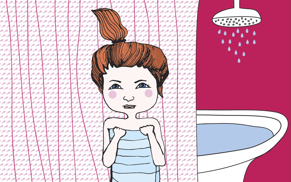 Как да ползвате банята на спокойствие, когато имате малки деца 