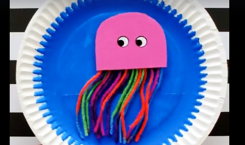 Как да си направим плуваща медуза (видео) 