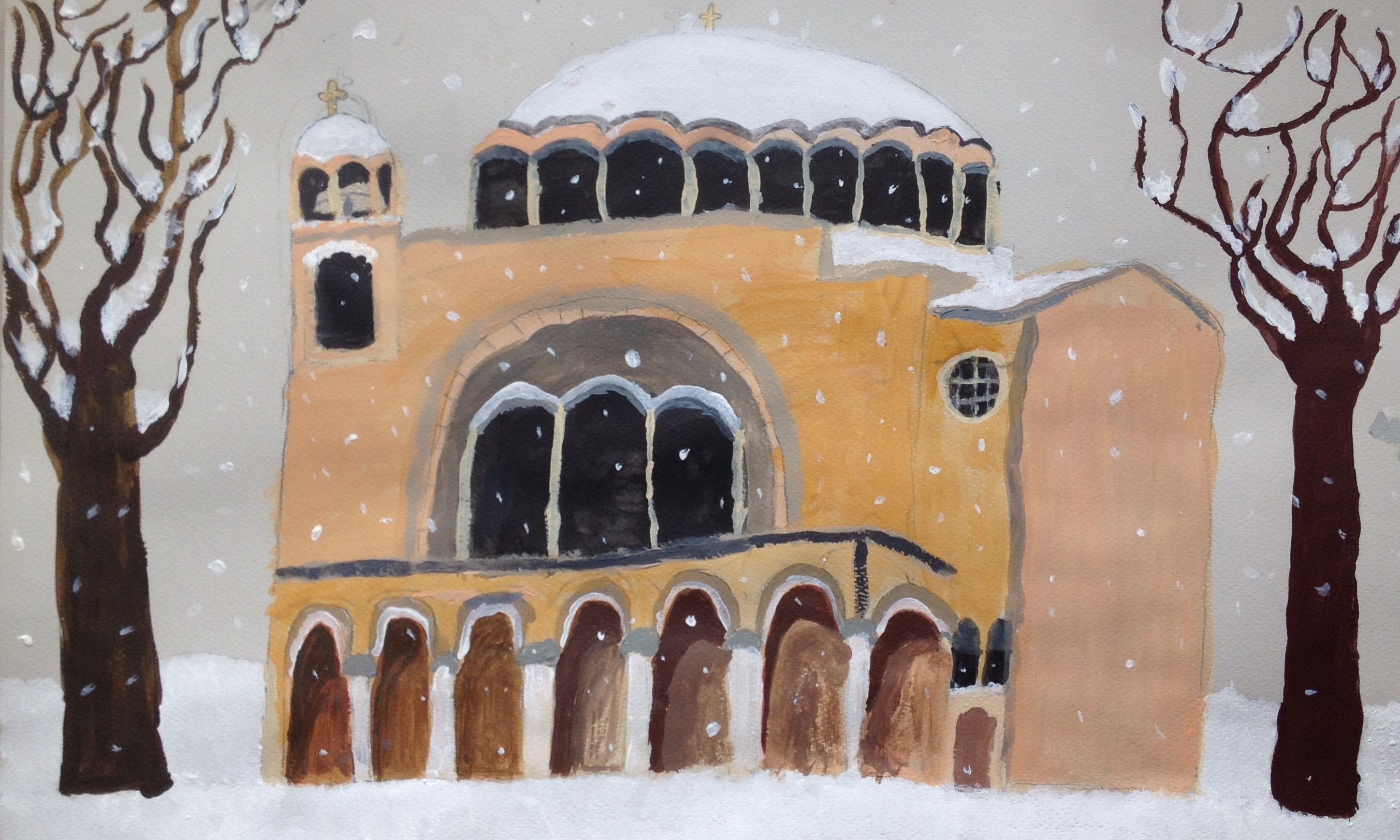 Снежният град