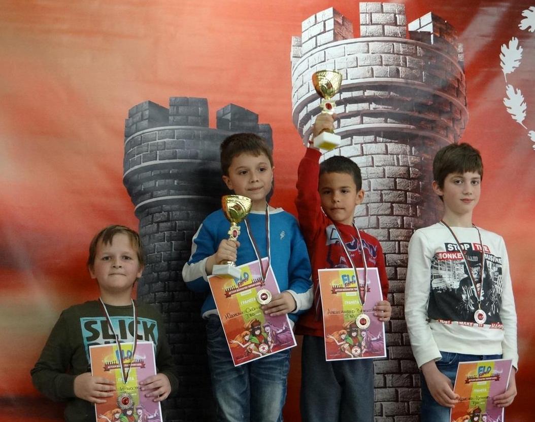 Само победи за шампиона при първокласниците на шахматен турнир за „Купа FLORINA“ 