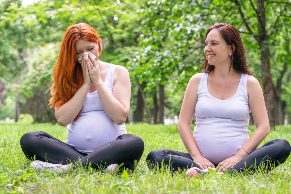 Алергии и астма по време на бременност 