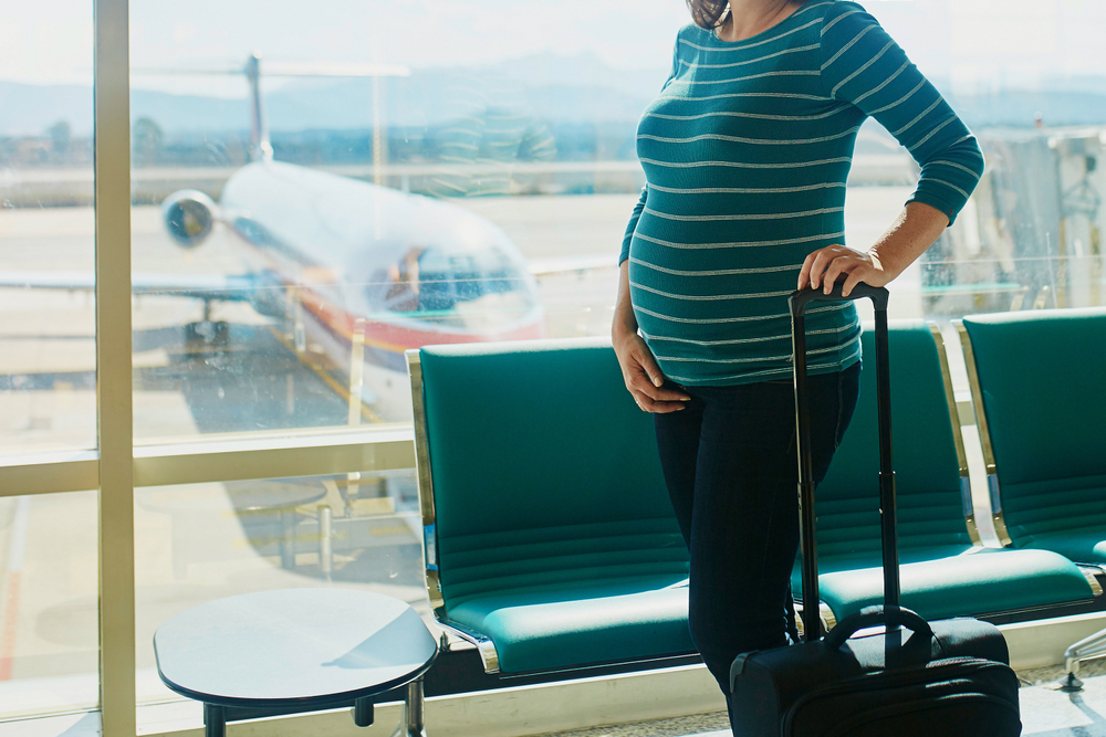 В кой етап на бременността е опасно да летите със самолет  