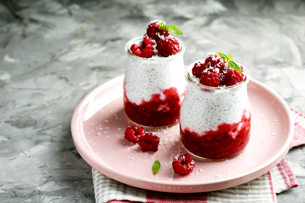 Готвим заедно и вкусно: Десерт с малини