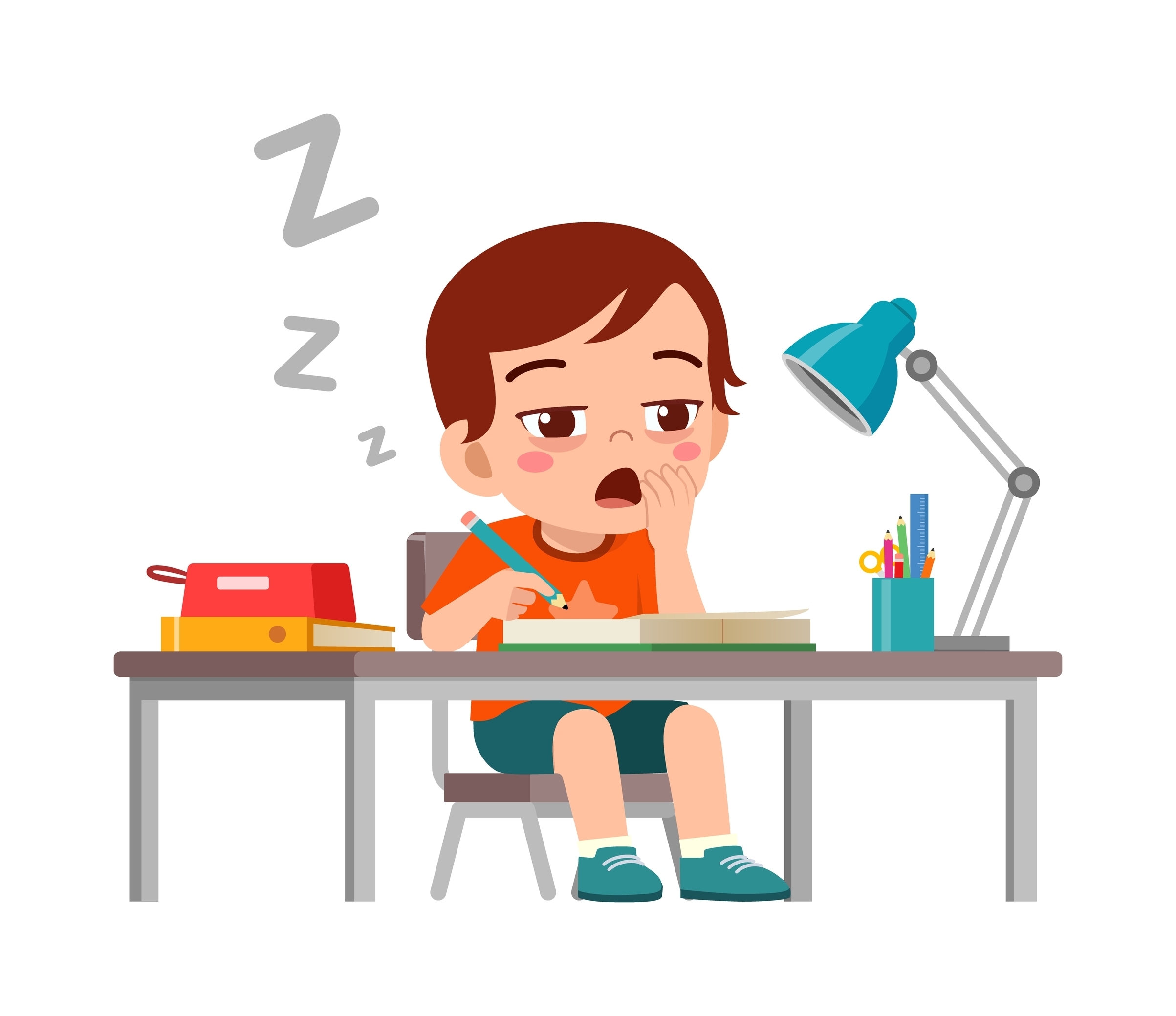 Детето се прозява: уморено ли е 