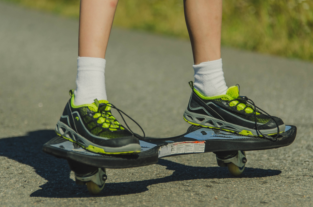 Първи уроци с уeйвборда 