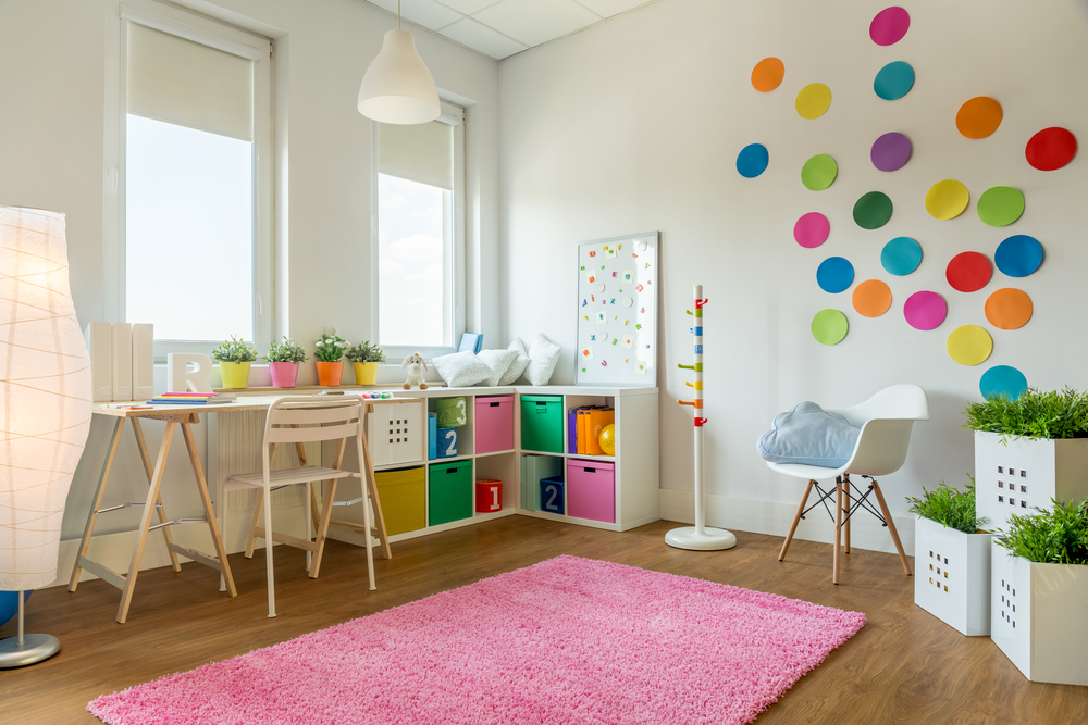 Как цветът на стените в детската стая влияе на хлапето 