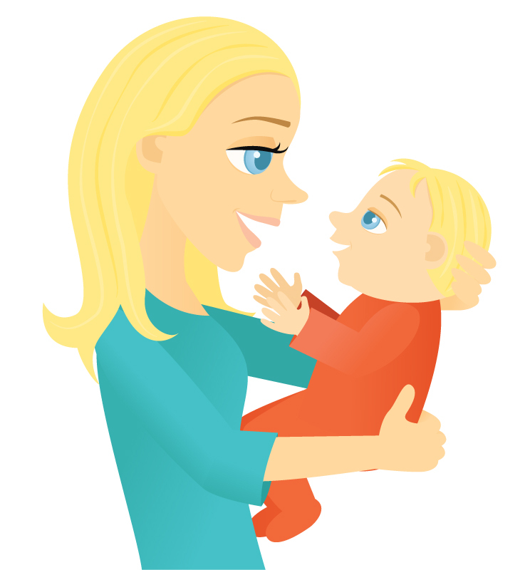 Защо майките променят тембъра си, когато говорят на бебетата 