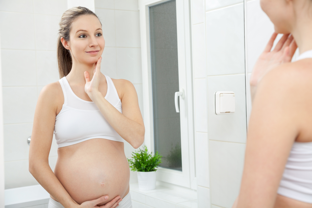 Как се променя кожата по време на бременност